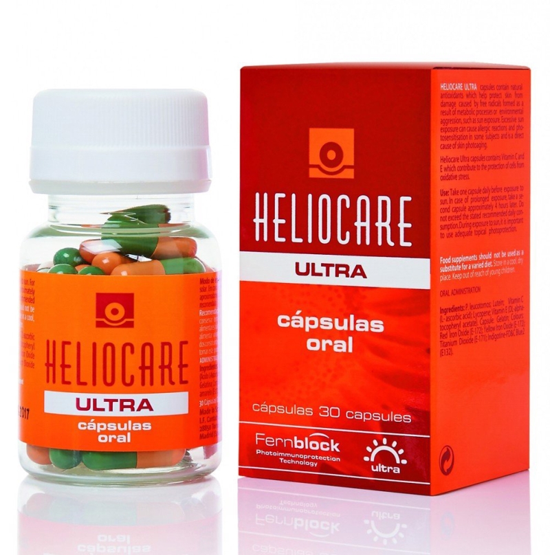 Heliocare Oral Ultra_Viên uống chống nắng nội sinh hàm lượng cao